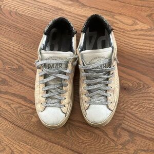 Size 10 P448 snakeskin sneakers